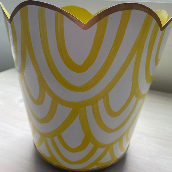 Jayes Scales Cachepot Yellow NEW - Picture 4 of 4